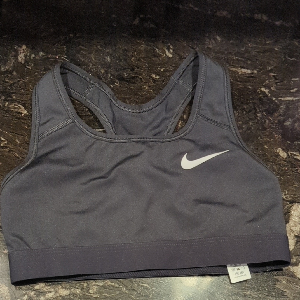 Nike Swoosh Women's Size XS Racerback Tank Black - Picture 1 of 6